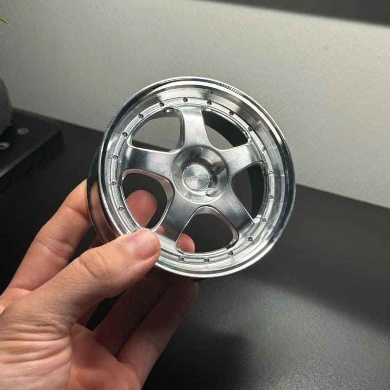 Mini Roda em Alumínio Work Meister S1 3P Diamond Silver - Mercado de Luxo - O Maior E-Commerce de Bens, Produtos e Serviços de Luxo do Brasil.