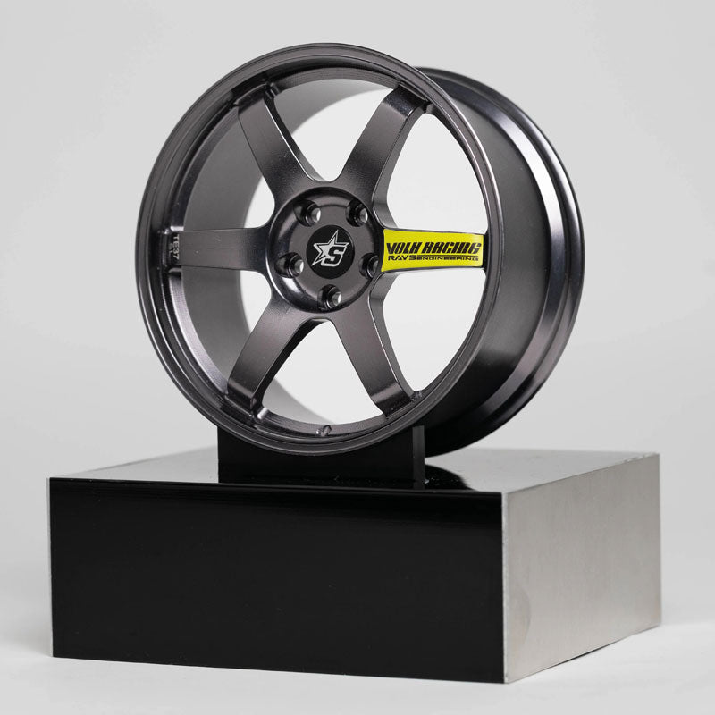 Mini Roda em Alumínio TE37 Platinum Grey e Amarelo - Mercado de Luxo - O Maior E-Commerce de Bens, Produtos e Serviços de Luxo do Brasil.