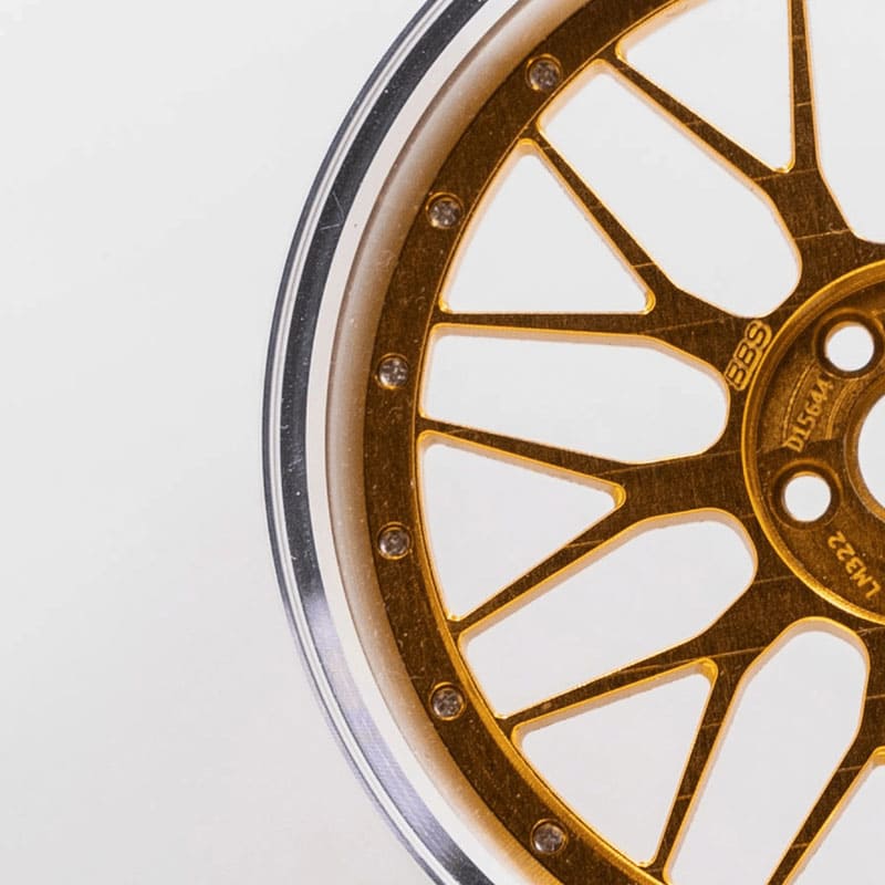 Mini Roda em Alumínio BBS LM Gold - Mercado de Luxo - O Maior E-Commerce de Bens, Produtos e Serviços de Luxo do Brasil.
