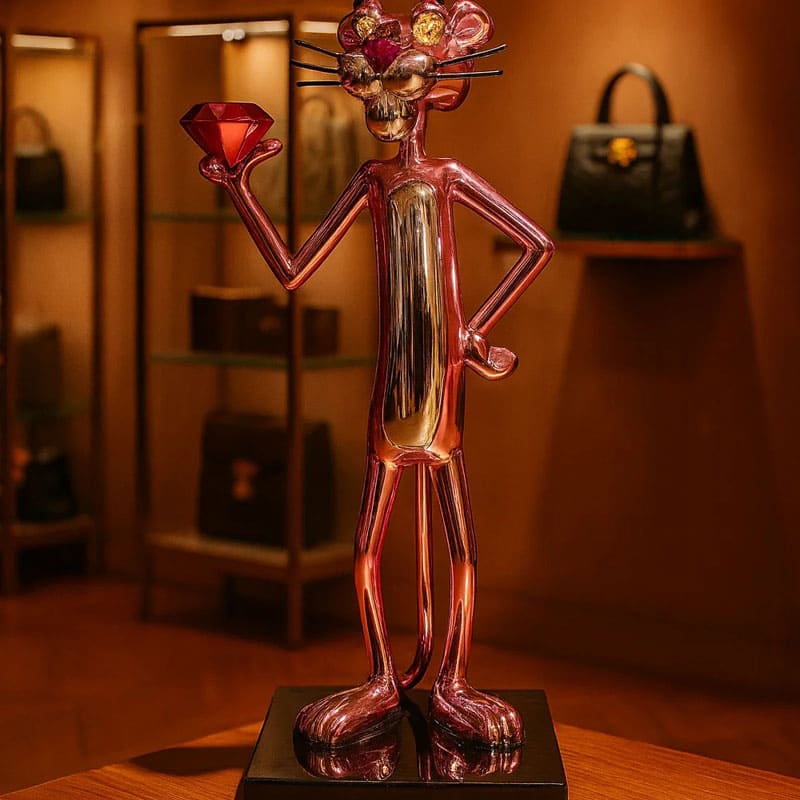 Pantera Cor de Rosa Edição Limitada Pink Panther - Mercado de Luxo - O Maior E-Commerce de Bens, Produtos e Serviços de Luxo do Brasil.