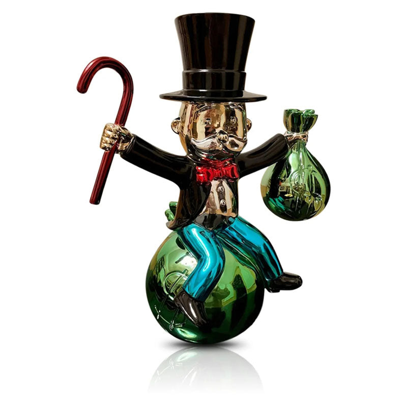 Monopoly Sitting on $ Bag - Mercado de Luxo - O Maior E-Commerce de Bens, Produtos e Serviços de Luxo do Brasil.