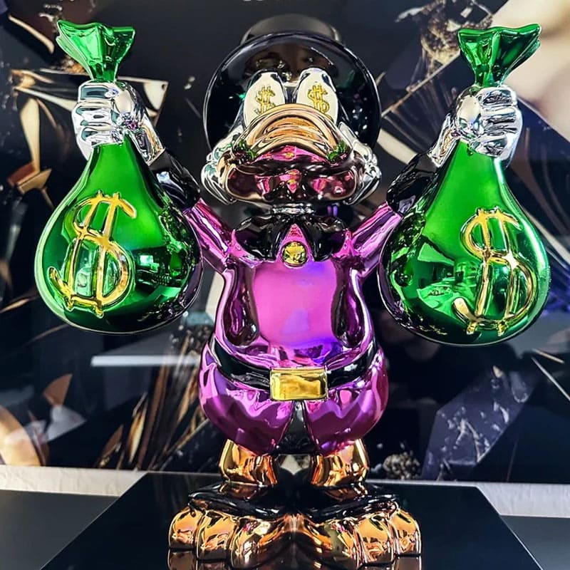 Tio Patinhas Edição Limitada Billionaire Duck Money Bags - Vermelho - Mercado de Luxo - O Maior E-Commerce de Bens, Produtos e Serviços de Luxo do Brasil.