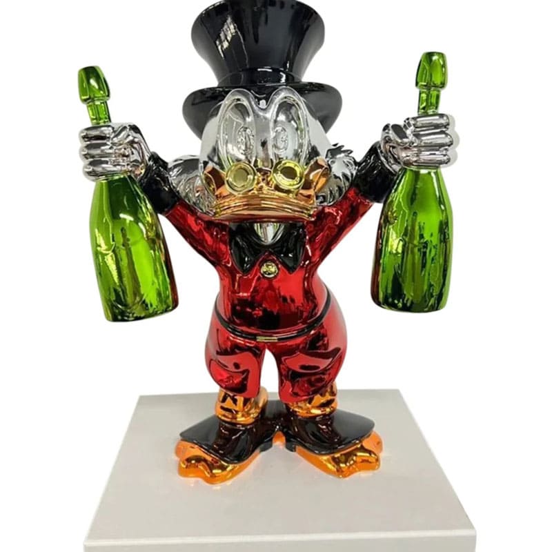 Tio Patinhas Edição Limitada Billionaire Duck DomP - Vermelho - Mercado de Luxo - O Maior E-Commerce de Bens, Produtos e Serviços de Luxo do Brasil.