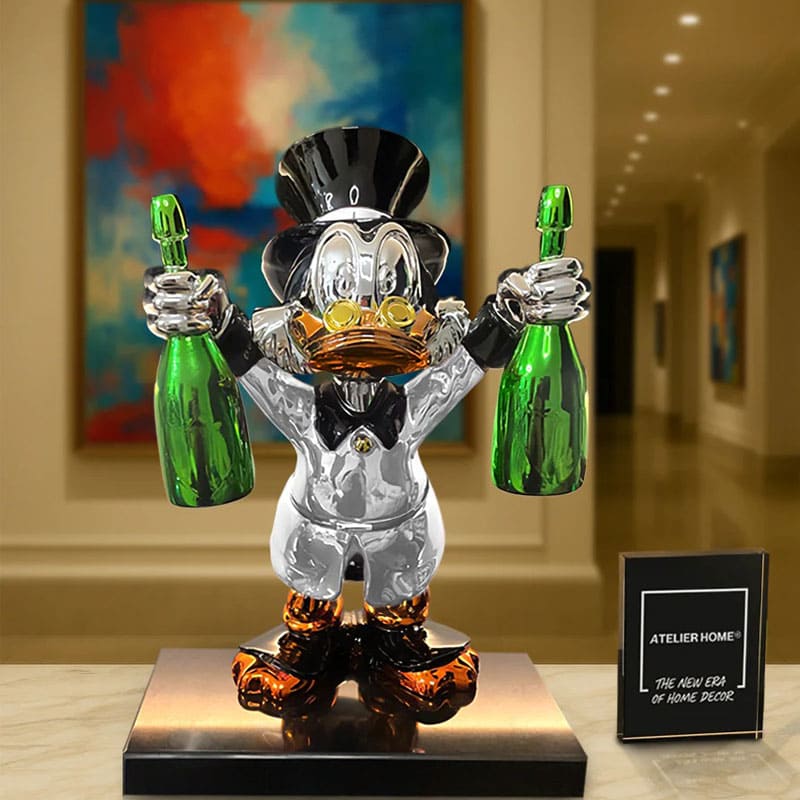 Tio Patinhas Edição Limitada Billionaire Duck DomP - Vermelho - Mercado de Luxo - O Maior E-Commerce de Bens, Produtos e Serviços de Luxo do Brasil.