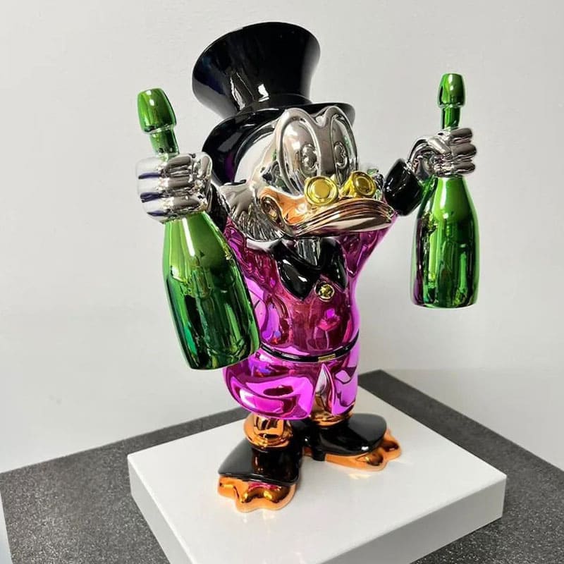 Tio Patinhas Edição Limitada Billionaire Duck DomP - Vermelho - Mercado de Luxo - O Maior E-Commerce de Bens, Produtos e Serviços de Luxo do Brasil.