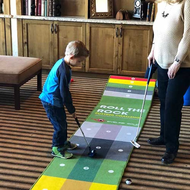 Treinamento Roll the Rock Putting Challenge Mat 10'X2' - Mercado de Luxo - O Maior E-Commerce de Bens, Produtos e Serviços de Luxo do Brasil.