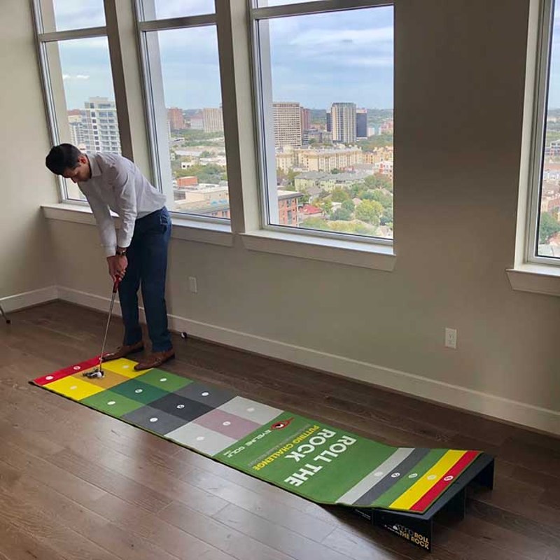 Treinamento Roll the Rock Putting Challenge Mat 10'X2' - Mercado de Luxo - O Maior E-Commerce de Bens, Produtos e Serviços de Luxo do Brasil.