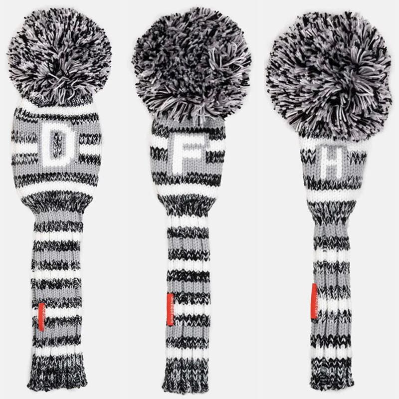 Headcover Grey Stripe Knit  - Mercado de Luxo - O Maior E-Commerce de Bens, Produtos e Serviços de Luxo do Brasil.