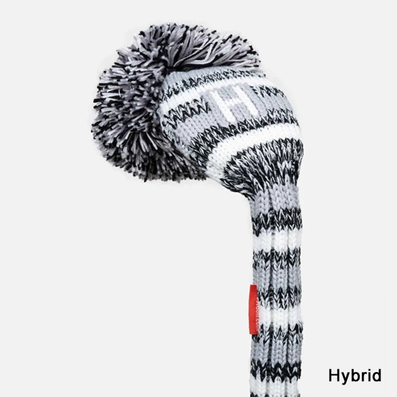 Headcover Grey Stripe Knit  - Mercado de Luxo - O Maior E-Commerce de Bens, Produtos e Serviços de Luxo do Brasil.