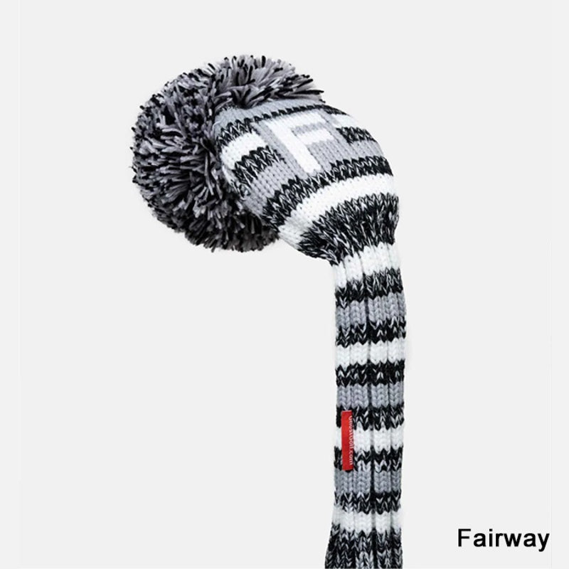 Headcover Grey Stripe Knit  - Mercado de Luxo - O Maior E-Commerce de Bens, Produtos e Serviços de Luxo do Brasil.