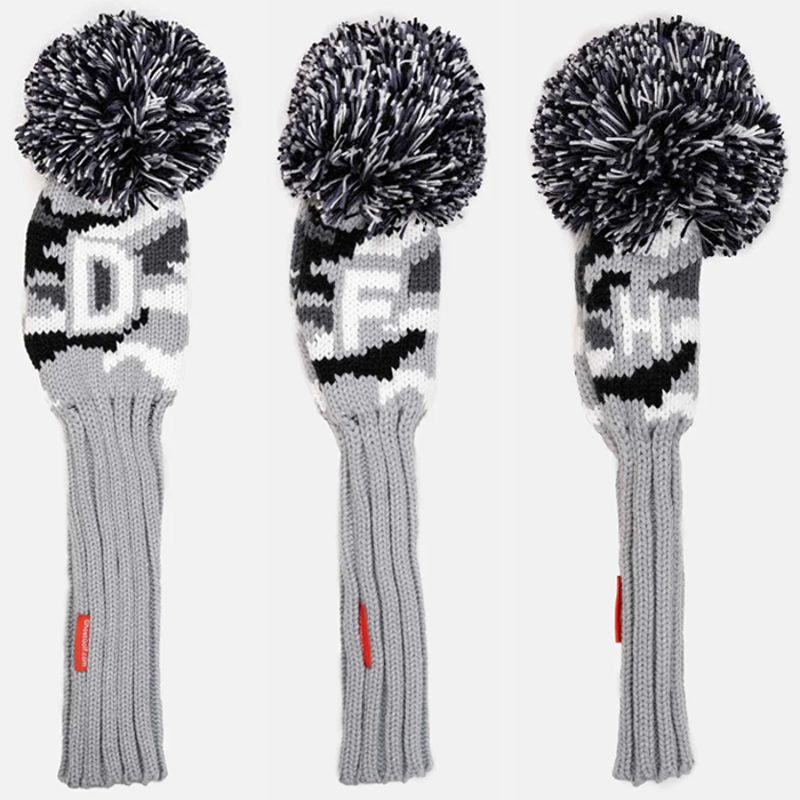 Headcover Grey Camo Knit  - Mercado de Luxo - O Maior E-Commerce de Bens, Produtos e Serviços de Luxo do Brasil.