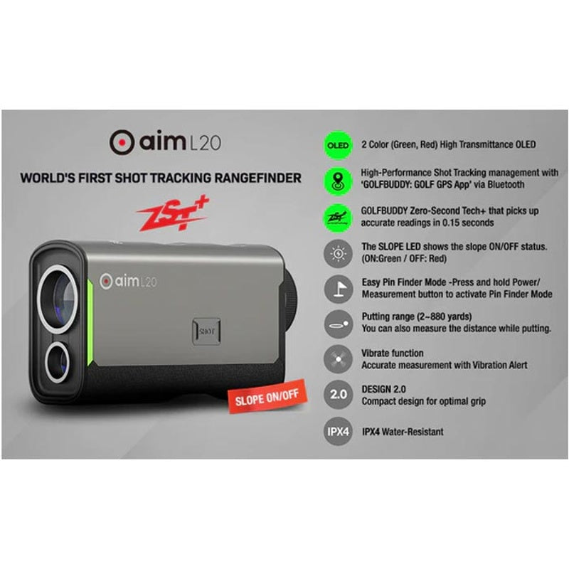 Telêmetro Aim L20 Laser - Mercado de Luxo - O Maior E-Commerce de Bens, Produtos e Serviços de Luxo do Brasil.