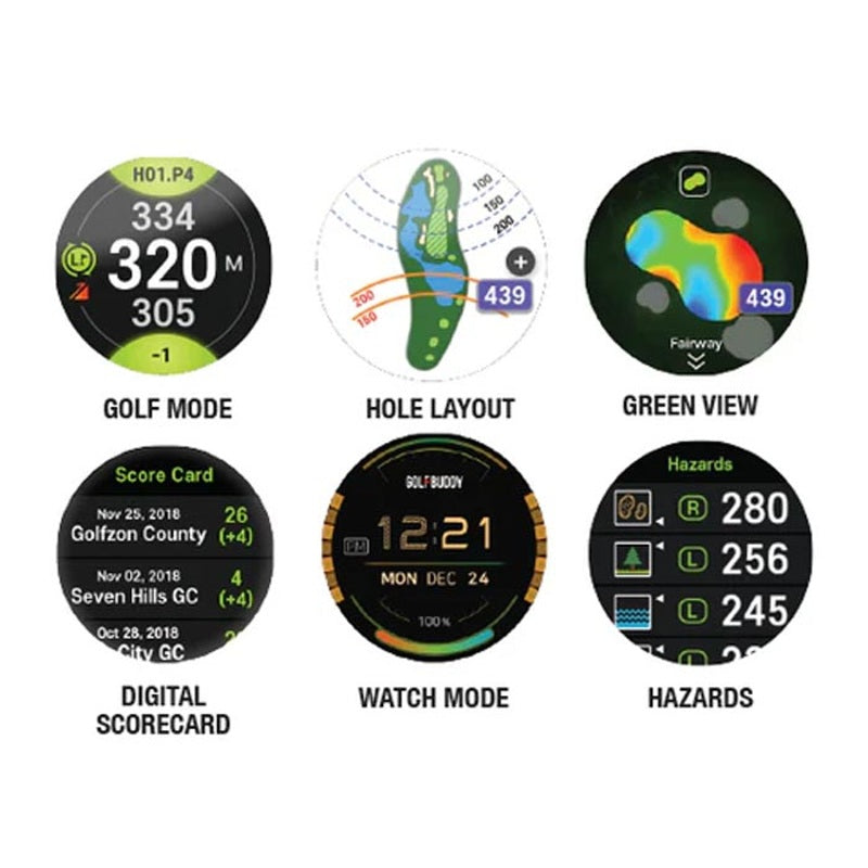 Smartwatch e GPS para Golf Aim W12 - Mercado de Luxo - O Maior E-Commerce de Bens, Produtos e Serviços de Luxo do Brasil.