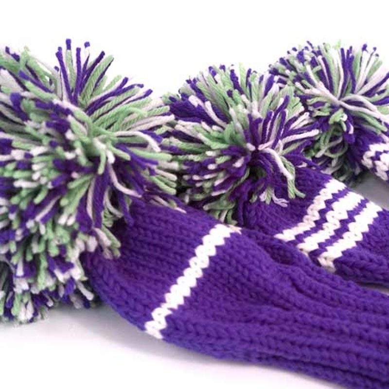 Headcover Purple White Meadow Stripe - Mercado de Luxo - O Maior E-Commerce de Bens, Produtos e Serviços de Luxo do Brasil.