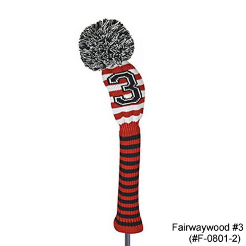 Headcover Ladies Red and Black Sprit Stripe - Mercado de Luxo - O Maior E-Commerce de Bens, Produtos e Serviços de Luxo do Brasil.