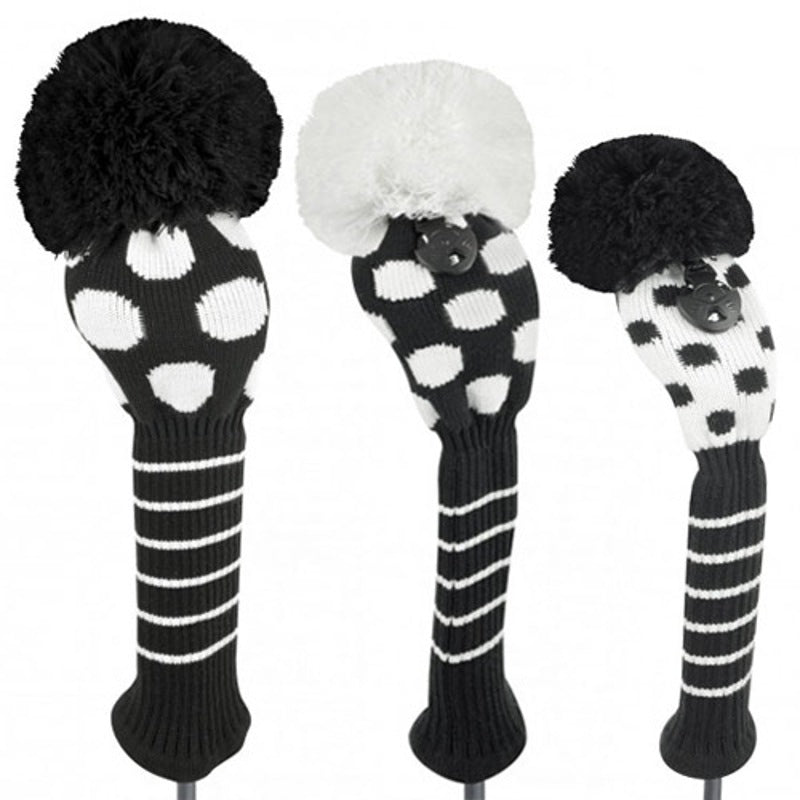 Headcover Ladies Black and White Dots - Mercado de Luxo - O Maior E-Commerce de Bens, Produtos e Serviços de Luxo do Brasil.