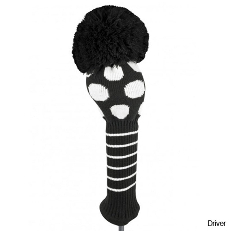 Headcover Ladies Black and White Dots - Mercado de Luxo - O Maior E-Commerce de Bens, Produtos e Serviços de Luxo do Brasil.