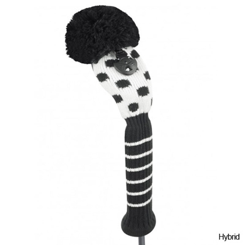 Headcover Ladies Black and White Dots - Mercado de Luxo - O Maior E-Commerce de Bens, Produtos e Serviços de Luxo do Brasil.