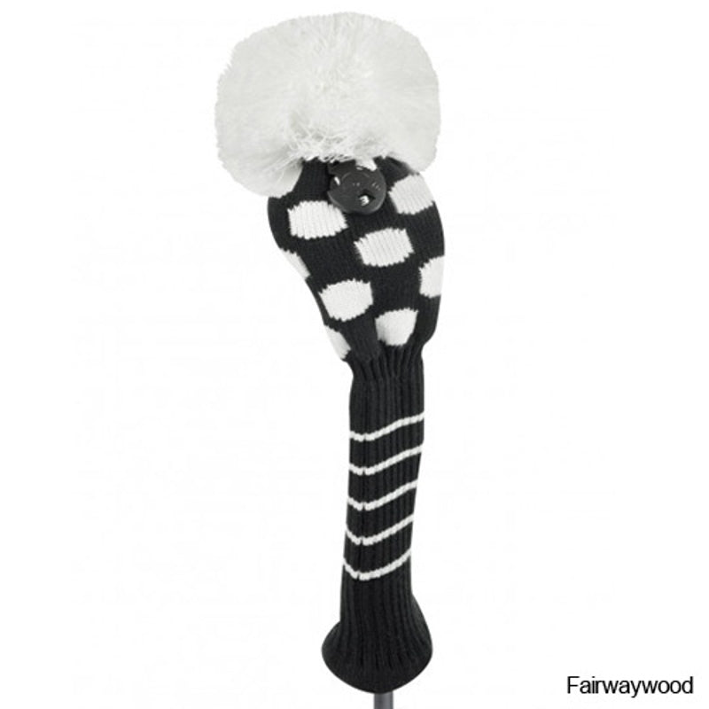 Headcover Ladies Black and White Dots - Mercado de Luxo - O Maior E-Commerce de Bens, Produtos e Serviços de Luxo do Brasil.