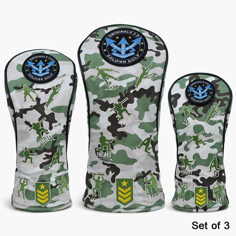 Headcover Soldier Golf Wood - Mercado de Luxo - O Maior E-Commerce de Bens, Produtos e Serviços de Luxo do Brasil.