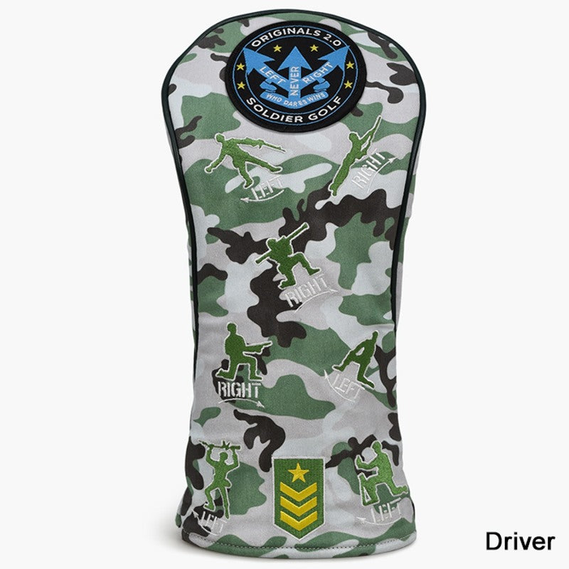 Headcover Soldier Golf Wood - Mercado de Luxo - O Maior E-Commerce de Bens, Produtos e Serviços de Luxo do Brasil.