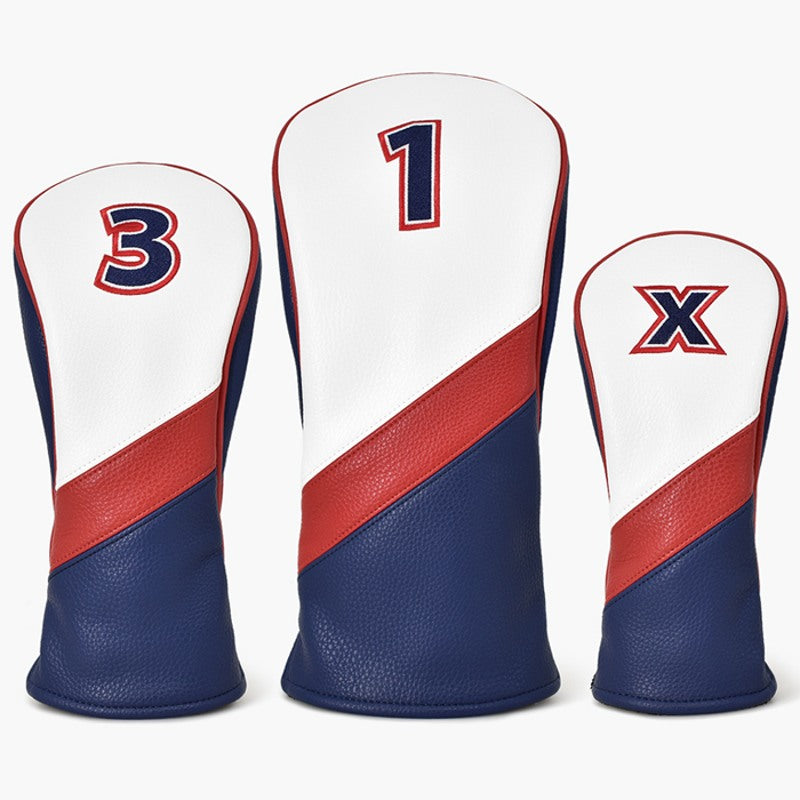 Headcover Elite Woods Red/White/Blue - Mercado de Luxo - O Maior E-Commerce de Bens, Produtos e Serviços de Luxo do Brasil.