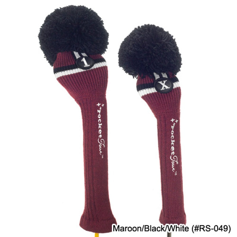 Headcover Victory Stripe Knit Pom Pom - Mercado de Luxo - O Maior E-Commerce de Bens, Produtos e Serviços de Luxo do Brasil.