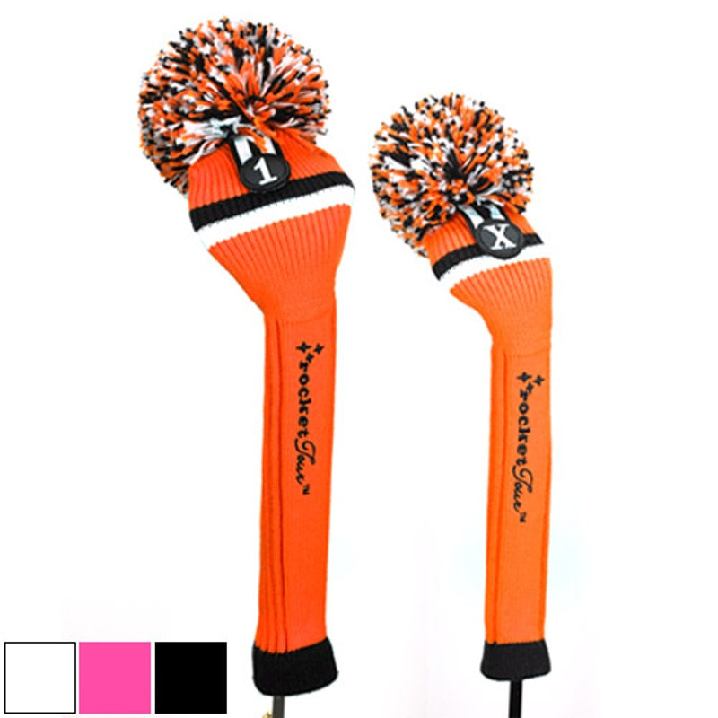 Headcover Victory Stripe Knit Pom Pom - Mercado de Luxo - O Maior E-Commerce de Bens, Produtos e Serviços de Luxo do Brasil.