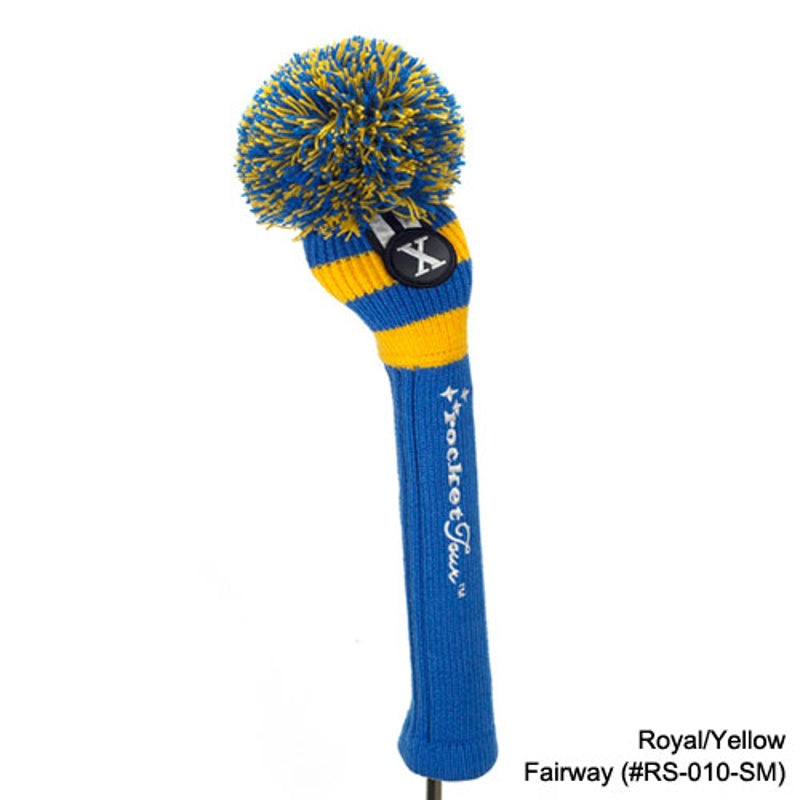 Headcover Royal Blue Base Rugby Stripe Pom Pom - Mercado de Luxo - O Maior E-Commerce de Bens, Produtos e Serviços de Luxo do Brasil.