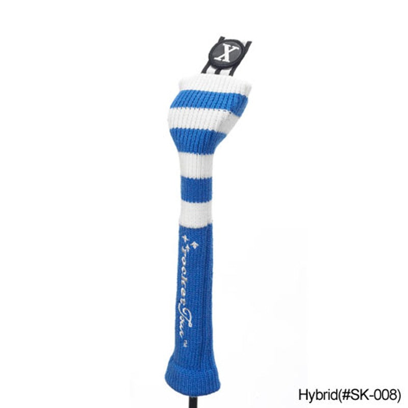Headcover Royal Blue Base Rugby Stripe Pom Pom - Mercado de Luxo - O Maior E-Commerce de Bens, Produtos e Serviços de Luxo do Brasil.