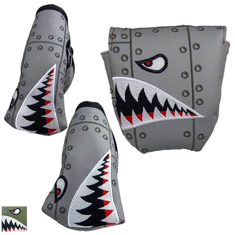 Headcover Bomber/Warhawk Premium USA Leather Putters - Mercado de Luxo - O Maior E-Commerce de Bens, Produtos e Serviços de Luxo do Brasil.