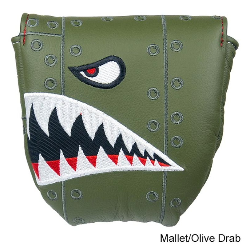 Headcover Bomber/Warhawk Premium USA Leather Putters - Mercado de Luxo - O Maior E-Commerce de Bens, Produtos e Serviços de Luxo do Brasil.