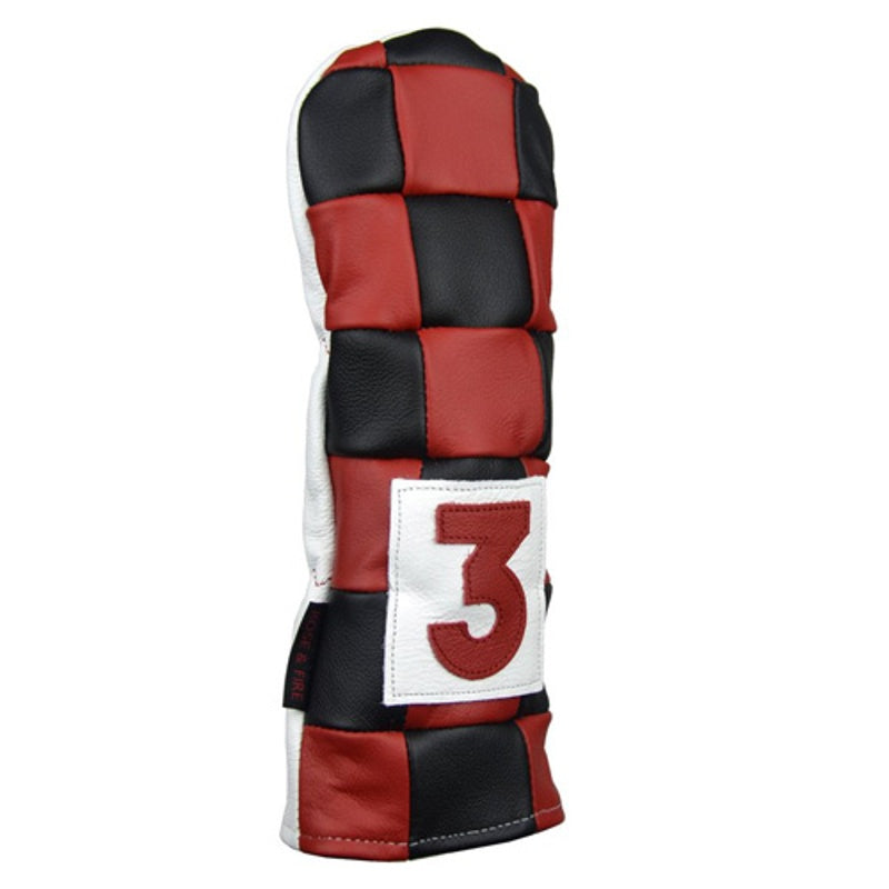 Headcover Checkered Premium USA Leather - Mercado de Luxo - O Maior E-Commerce de Bens, Produtos e Serviços de Luxo do Brasil.