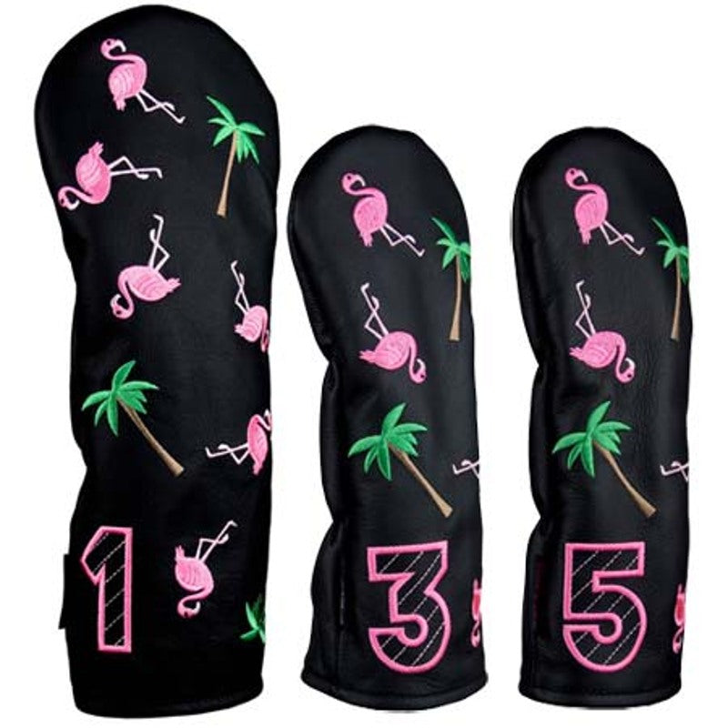 Headcover Flamingo Premium USA Leather - Mercado de Luxo - O Maior E-Commerce de Bens, Produtos e Serviços de Luxo do Brasil.
