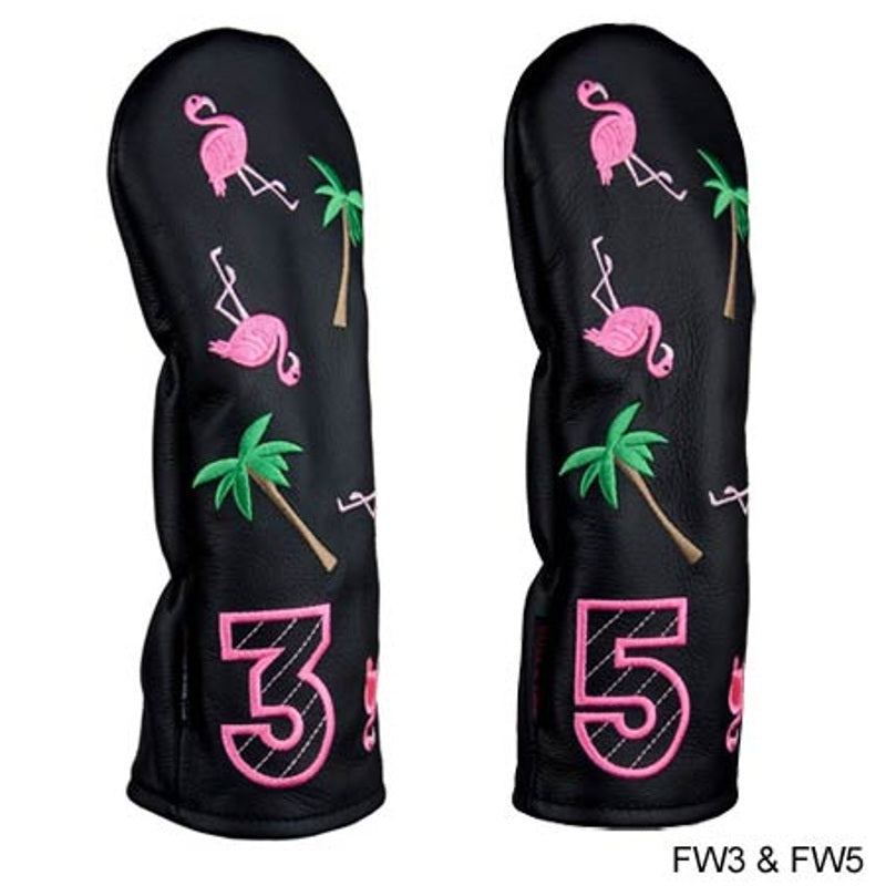 Headcover Flamingo Premium USA Leather - Mercado de Luxo - O Maior E-Commerce de Bens, Produtos e Serviços de Luxo do Brasil.