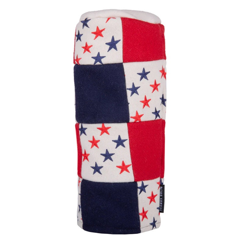 Headcover USA Stars Patchwork Driver - Mercado de Luxo - O Maior E-Commerce de Bens, Produtos e Serviços de Luxo do Brasil.