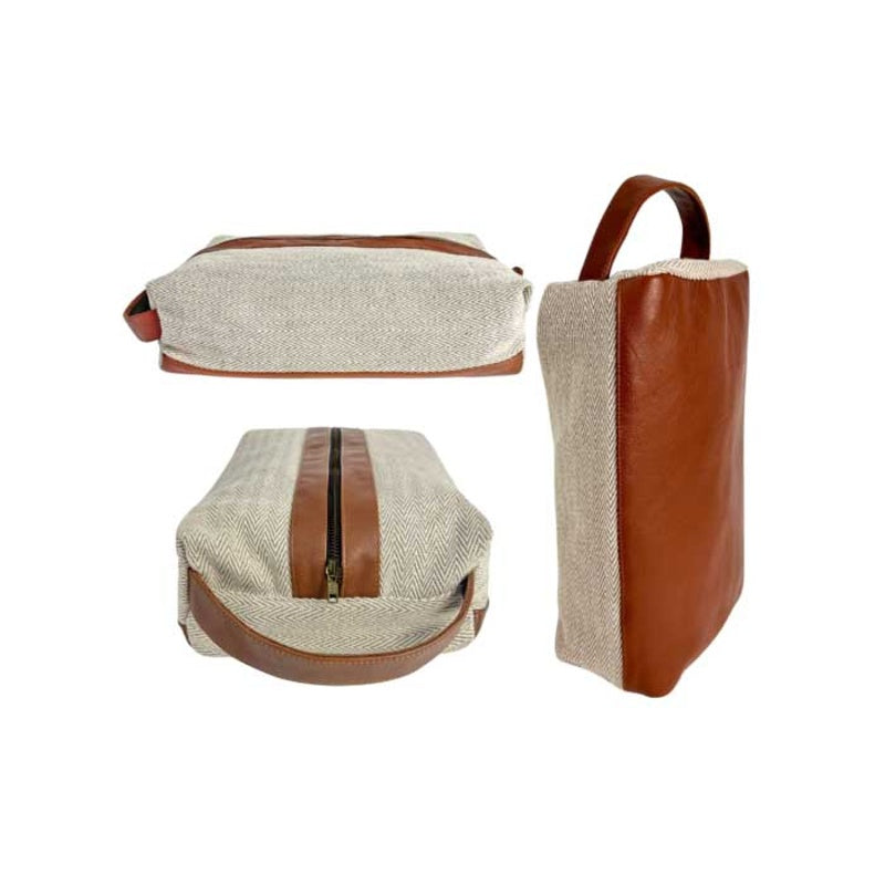 Bolsa para Sapato Tan Chevron - Mercado de Luxo - O Maior E-Commerce de Bens, Produtos e Serviços de Luxo do Brasil.