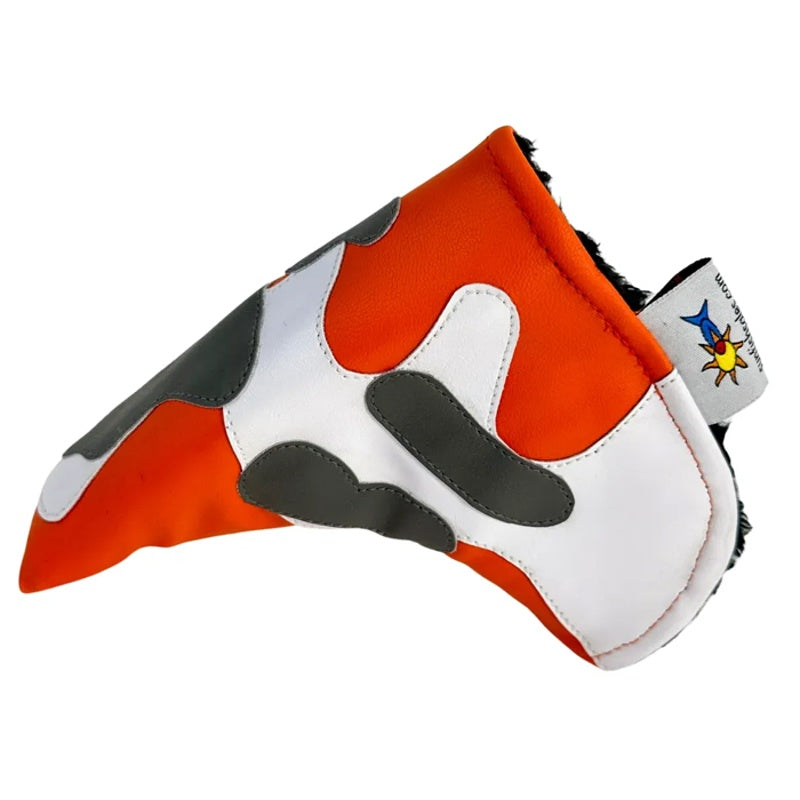 Headcover Orange Camo Appliqu Blade Putter With Magnetic Closure - Mercado de Luxo - O Maior E-Commerce de Bens, Produtos e Serviços de Luxo do Brasil.