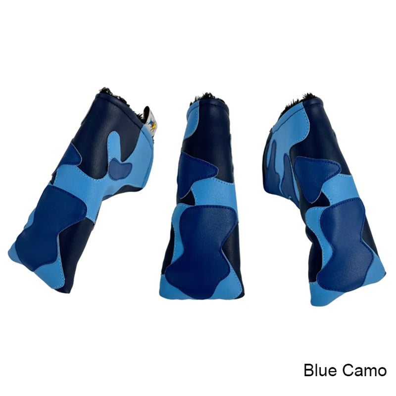 Headcover Blue Camo Appliqu Blade Putter With Magnetic Closure - Mercado de Luxo - O Maior E-Commerce de Bens, Produtos e Serviços de Luxo do Brasil.