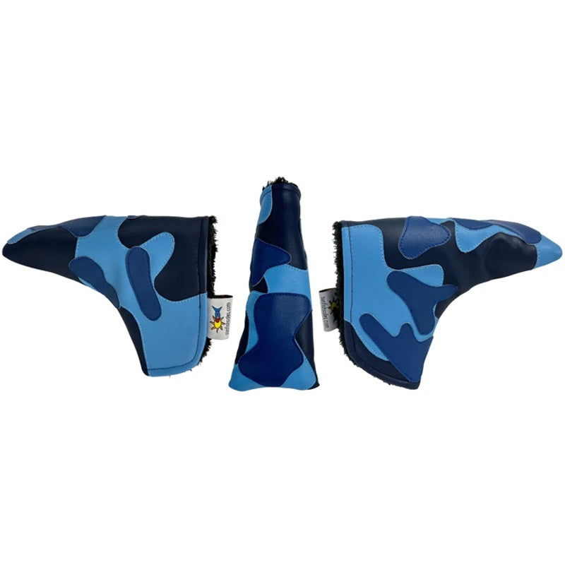 Headcover Blue Camo Appliqu Blade Putter With Magnetic Closure - Mercado de Luxo - O Maior E-Commerce de Bens, Produtos e Serviços de Luxo do Brasil.