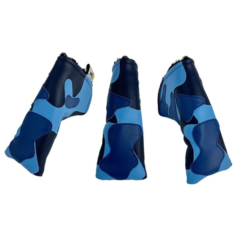 Headcover Blue Camo Appliqu Blade Putter With Magnetic Closure - Mercado de Luxo - O Maior E-Commerce de Bens, Produtos e Serviços de Luxo do Brasil.