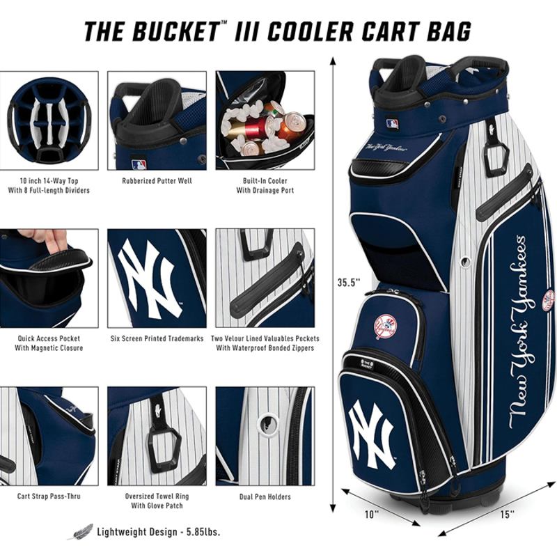 Bolsa para Carrinho Chicago White Sox Bucket III Cooler - Mercado de Luxo - O Maior E-Commerce de Bens, Produtos e Serviços de Luxo do Brasil.