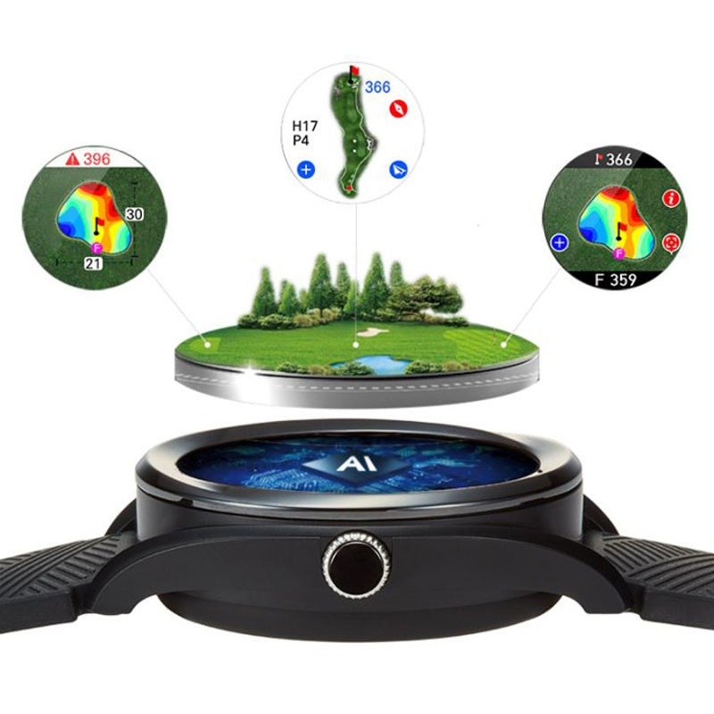 Smartwatch e GPS para Golf T7 Golf Green Undulation V.AI - Mercado de Luxo - O Maior E-Commerce de Bens, Produtos e Serviços de Luxo do Brasil.