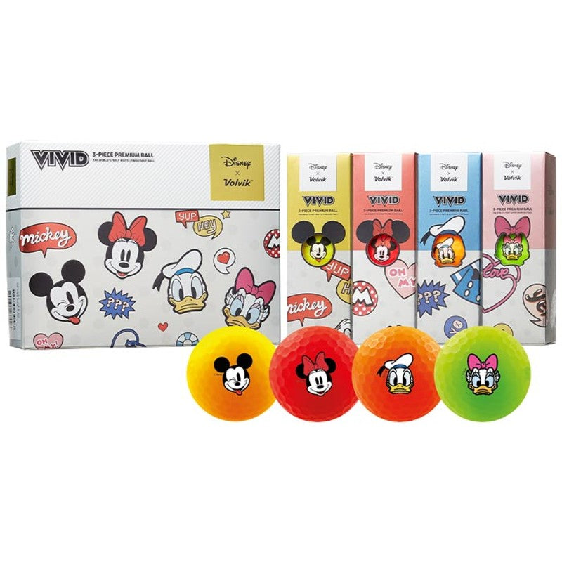 Bolas Disney Mickey & Friends Vivid 12 Unid - Mercado de Luxo - O Maior E-Commerce de Bens, Produtos e Serviços de Luxo do Brasil.