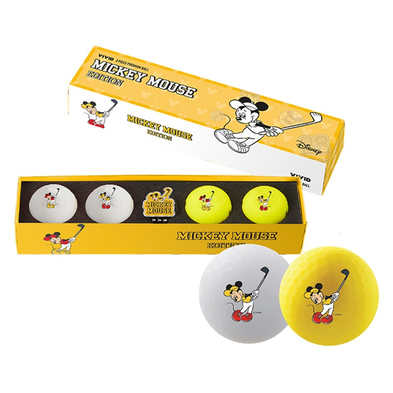 Bolas Disney Mickey Golf Vivid Conjunto - Mercado de Luxo - O Maior E-Commerce de Bens, Produtos e Serviços de Luxo do Brasil.