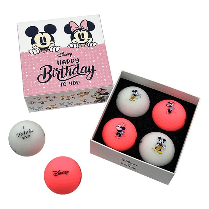 Bolas Disney Birthday Vivid 4-Ball Unid - Mercado de Luxo - O Maior E-Commerce de Bens, Produtos e Serviços de Luxo do Brasil.