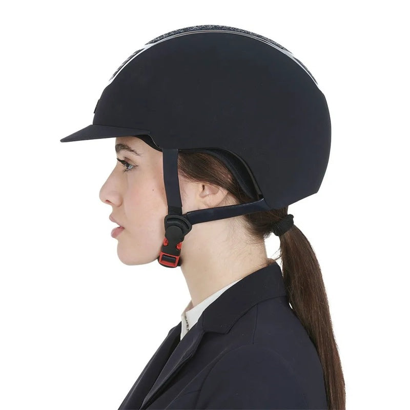 Capacete Eclipse Stone Velvet Rowel Fitting - Mercado de Luxo - O Maior E-Commerce de Bens, Produtos e Serviços de Luxo do Brasil.