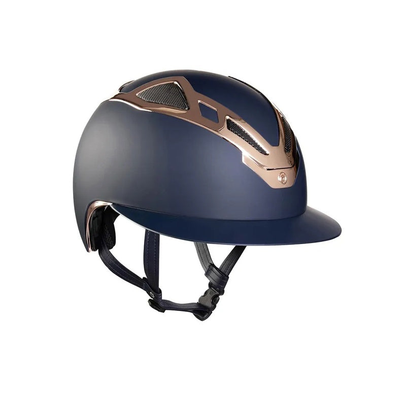 Capacete Apex Chrome Blu Matt/Rose Gold - Mercado de Luxo - O Maior E-Commerce de Bens, Produtos e Serviços de Luxo do Brasil.