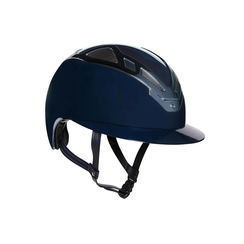 Capacete Apex Chrome Blu Navy Glossy - Mercado de Luxo - O Maior E-Commerce de Bens, Produtos e Serviços de Luxo do Brasil.