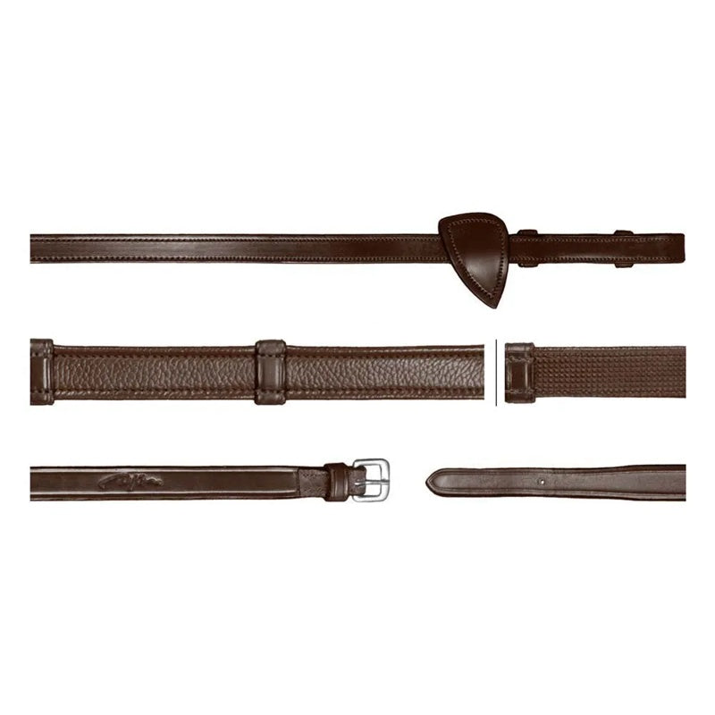 Rédeas New English Collection 5/8 Hunter With 7 Leather Loops - Mercado de Luxo - O Maior E-Commerce de Bens, Produtos e Serviços de Luxo do Brasil.
